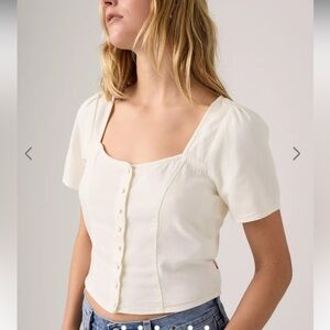 PASCALE SHORT SLEEVE BLOUSE | Levi’s